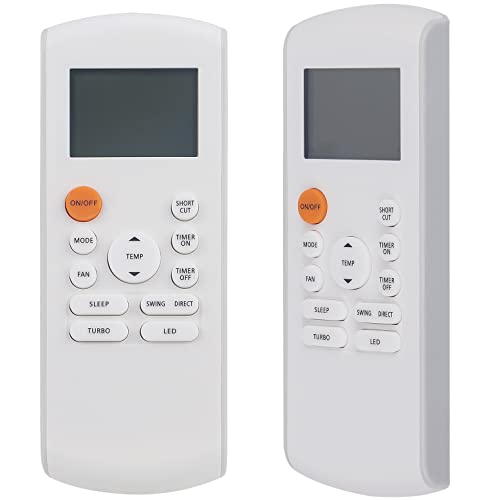 Rg57B1/Bge Replace Remote Control For Midea Mr Cool Frimec Klimaire Air Conditioner Rg57B/Bge Rg57B2/Bge Rg57/Bge Rg57A/Bge Rg57A6/Bgef Rg57A7/Bgef Rg57A6/Bgefu1 Rg57E1/Bgeu1 Rg57H3/Bgefu1 #TOP6