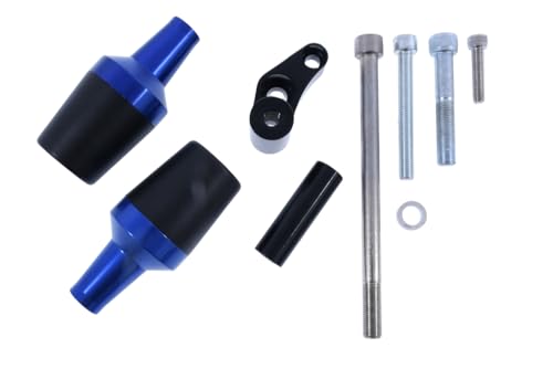 Topes anticaída avdb para carenado de Yamaha Tenere 700 color azul