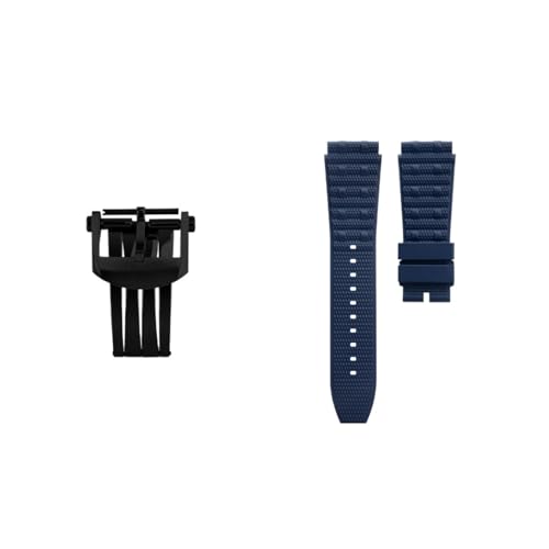 Sangle de montre en caoutchouc pour chronographe mécanique B01 et Super Ocean