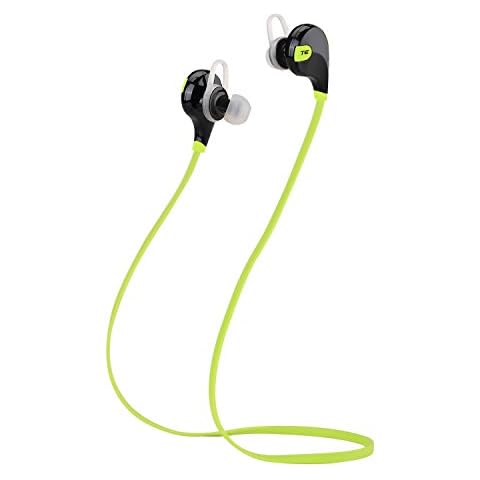 TECEVO FX4 Sports Bluetooth 4.0 Headphones/Earphones Built-in Mic With Handsfree Wireless Earbuds Long Lasting Rechargerable Battery Cover