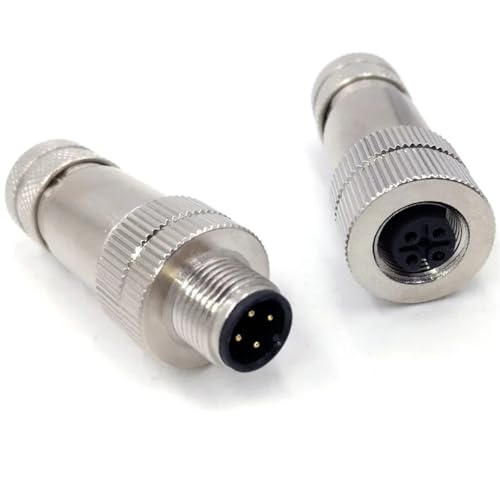 Conector M12 de 5 pines acodado para eliminar fallos por ruido electromagnético 2