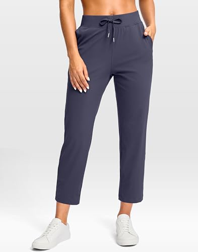 Image of G Gradual Petite Pants for Women 24 inch /26 inch Ankle Pants with 2 Pockets