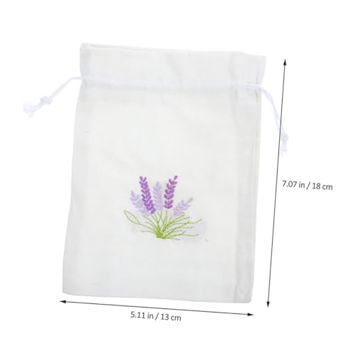 Bolsita sachet de algodón para fragancia lavanda reutilizable miniatura 2