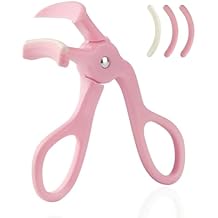 Eyelash Curlers,Eyelash Curler with 2 Silicone Refill Pads ,Eyelash Curler for No Pinching or Pulling,Curl Eyelashes & Lash Lift in Seconds,Lash Curler Makeup Tool for Women Pink