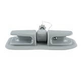 Resistente a la corrosión: el material de PVC soporta el agua y la humedad, sin óxido ni deterioro en ambientes marinos.