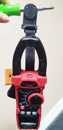 Image of Meter Magnet Hanger Compatible with Fluke 116 117 175 177 179 287 289 Instruments Multimeter, Hanging Loop Strap Magnet Hanger Kit