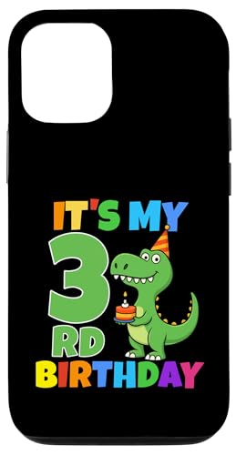 It's My 3rd Birthday ���� T-Rex 3�� �j�̎q �ʔ��� �X�}�z�P�[�X iPhone 12/12 Pro �p