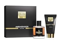 Gisada Ambassador Luxury Gift Set for Men, Eau de Parfum 50 ml, Shower Gel 100 ml, 2-Piece Set