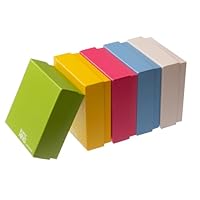 5 Stücke Kryoboxen, Mikrozentrifugenröhrchenbehälter aus Karton, Zentrifugenröhrchen Gefrierschrank Aufbewahrungsbox für 1,5-2,0 Millilitern Mikroröhrchen und Kryogeräten, 81 Plätze, mit Folie