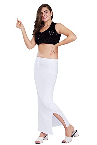 Image of RANI SAAHIBA Women's Stretchy Slim Fishcut Petticoat Cotton Shapewear