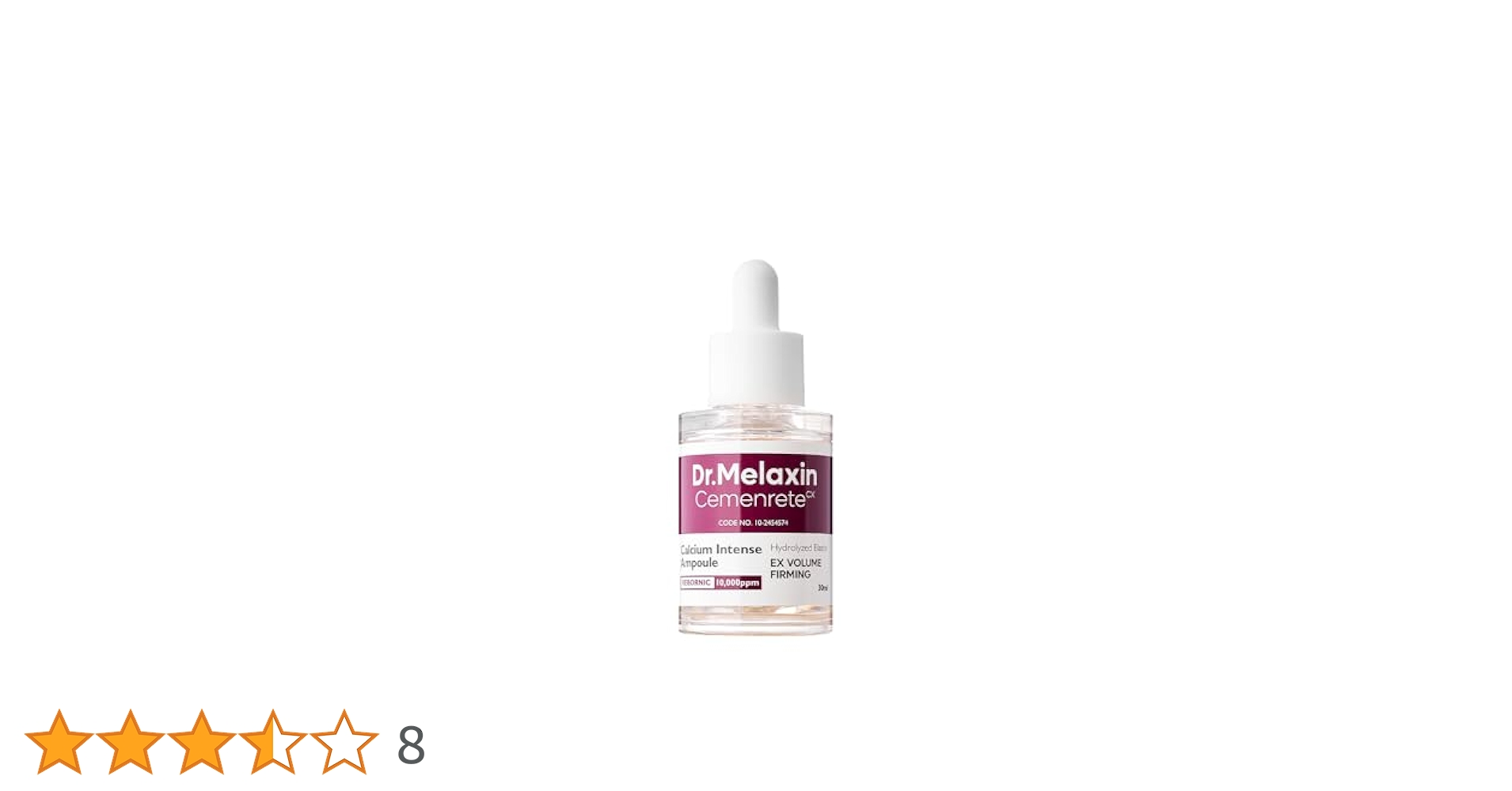 Dr.Melaxin セメンリト カルシウム ボリューム アイアンプル 30ml Amazon | Dr.Melaxin(ドクターメラクチン) セメンリト