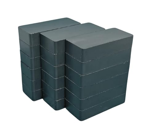 Reviews de Imanes - 5 favoritos. 50 IMANES123 Imán de ferrita rectangular 47mm. Set de 18 piezas. Excelente fuerza, compacto y usual para biomagnetismo 3800 gauss. Imanes ceramicos en bloque Mod. FB-0098-C.