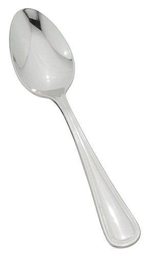 Winco Shangarila Stainless-Steel Teaspoon, Extra Heavyweight, 7" (12 Pack)