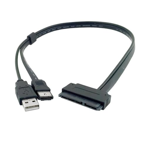 Cable divisor SATA 22Pin a ESATA con alimentación USB
