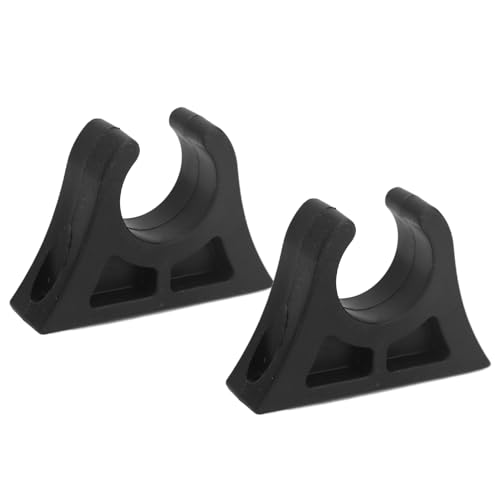Leapiture Soporte de Clip para Remo de Barco, Abrazadera para Poste Marino, Clip de Almacenamiento de remos, Clip de plástico para remos de Barco, para Barcos de Pesca y Kayaks inflables. (2 Piezas)