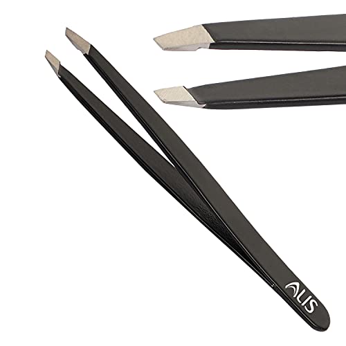 Alis Black Square Tip Tweezer | Great Precision for Hair Plucker, Eyebrow, Upper Lips Eyelash Extensions for Daily Beauty Routine (BP-00A32) (B096WHHPN9) Amazon Price History, Amazon Price Tracker