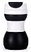 Tufcup Portable Spittoon Bottle for Chewing Tobacco - Reusable Spit Dipping Cup with Lid - Collapsible, Spill Resistant, Leak Proof Travel Spitter - Silicone Body - Fits Most Cup Holders, 17 Oz, Black