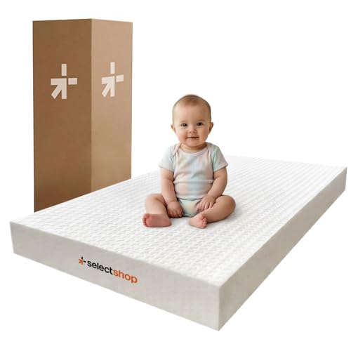 Catálogo para Comprar On-line Colchon para Cuna Walmart para comprar online. 39 SELECTSHOP Colchón Infantil De Cuna En Caja Esponja Foam De Alta Densidad Firmeza Media Suavidad Y Durabilidad Tecnología Híbrida Ortopédico (120X60 CM)