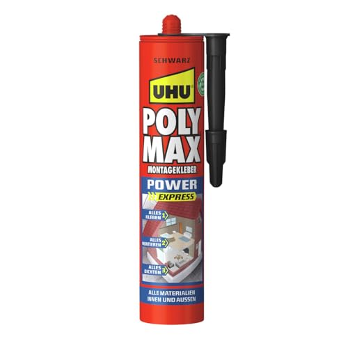 Uhu Poly Max Express Cartucho 425g Negro miniatura 1