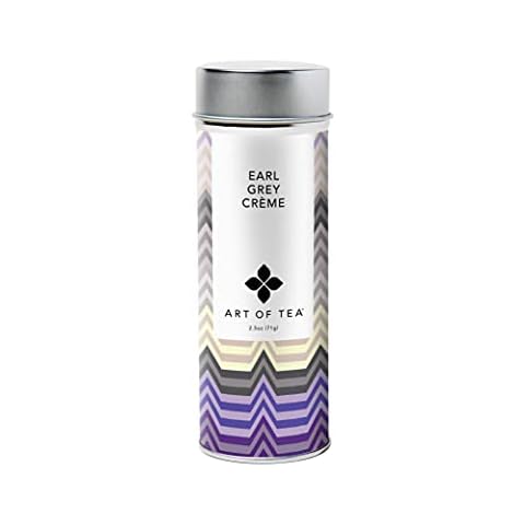 Art of Tea | Organic Earl Grey Creme Tea 2.5oz | Artisan Loose Leaf Tea Tin Cover