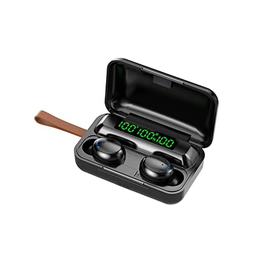 Fones de ouvido sem fio, fones de ouvido TWS HiFi True Wireless Bluetooth 5.0, fones de ouvido intra-auriculares com cancelamento de ruído com microfone, Smart Power Display, estojo de bateria de 1200mAh com 60 horas de reprodução