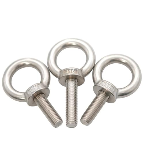 �i�b�g�E�{���g�Z�b�g 316�X�e�����X�| M5 M6 M8 M10 M12 M14 M16 �}�������t�e�B���O�A�C�X�N�����[ �����O�A�C�{���g �����O�t�b�N �w�r�[�f���[�e�B�[�X���b�h�A�C�{���g(M14x40mm 1pc)