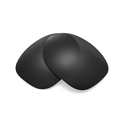Walleva Replacement Lenses For Oakley Pulse- Multiple Options (Black - Polarized) #TOP1