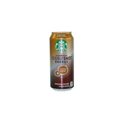 Starbucks Doubleshot, Energy+Coffee Drink, Coffee, 15 oz (Pack of 12)
