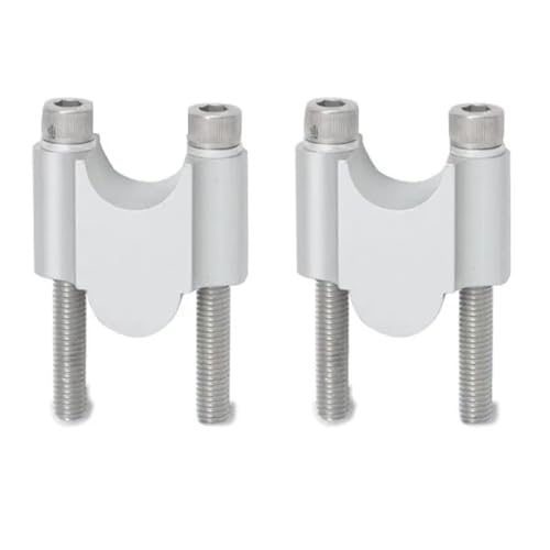 Rehausseur de guidon moto universel 22mm et 28mm pour pontet de déport arrière