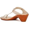 BATA Womens Slip-On Heels Sandals with Cushioned Footbed, Lightweight Sole & Open-Toe Heeled Slippers & Flats, Comfortable Ethnic Footwear for Weddings, Festive Events, Daily & Party Wear