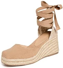 Castaner Women's Tina Jute Wrap Mid Espadrilles, Brown, 6 Medium US