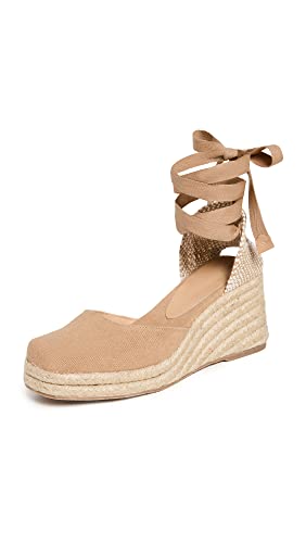 Castaner Women's Tina Jute Wrap Mid Espadrilles, Brown, 6 Medium Us #TOP3