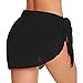 Les Femmes de la Plage de Chiffon enveloppent la Serviette de la Plage de Bikini à l'aide d'une Serviette de Plage. (Black, Free Size)