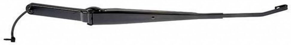 KarParts360 For Chevy Silverado 2500 HD 2003 2004 2005 2006 Windshield Wiper Arm | Made Of Steel/Plastic/Rubber | Matte Finish | Black | With Spray Nozzle | Replacement For 15829647