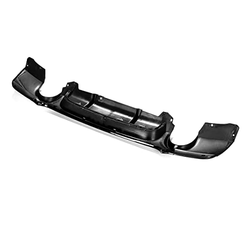 Kit de corps de diffuseur arrière E92 E93 en noir brillant pour BMW M Sport
