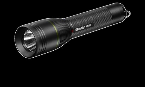Lampe Castor PSR51 GP Design rechargeable pour résoudre le manque de visibilité la nuit