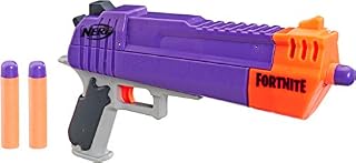 NERF Fortnite HC-E Mega Dart Blaster -- Includes 3 Official Mega Fortnite Darts