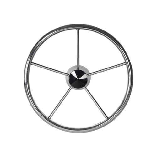 Volant en acier inoxydable pour yacht et remplacement de quincaillerie marine 13.5" pour timonerie
