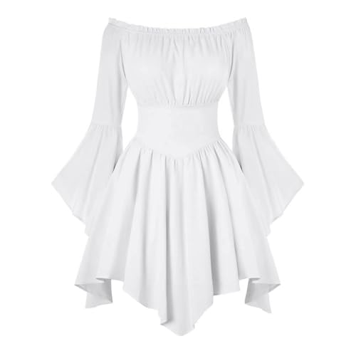 Robe décontractée à épaules dénudées pour vos soirées d'été et vacances - 3