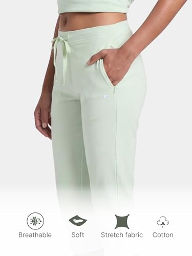 Image of Enamor Essentials E018 Stretch Cotton Lounge Capri for Women