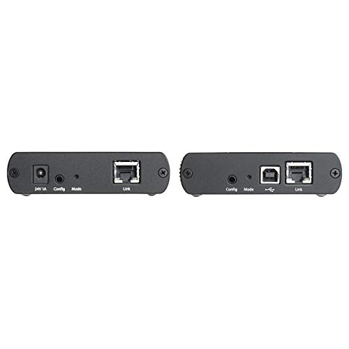 Startech.com 4 Port Usb 2.0 Extender Over Ethernet/Ip Network Hub - Up To 330Ft (100M) - Usb Over Gigabit Lan Or Direct Cat5E/Cat6 Cable (Rj45) Extender Adapter - Usb Extender Kit (Usb2G4Lext2Na) #TOP3