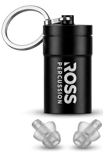 Ross Percussion Ear Plugs with 19dB Noise Reduction