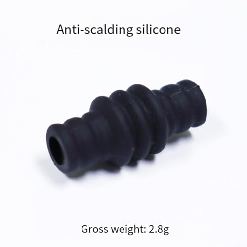 Kivivaka Funda protectora de tubo de vapor para máquina de café, protector de calor de silicona de grado alimenticio para varitas de vapor espresso compatible con la mayoría de máquinas comerciales - imagen 4