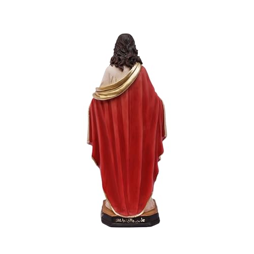 Estatua Sagrado Corazón de Jesús 24 pulg miniatura 4