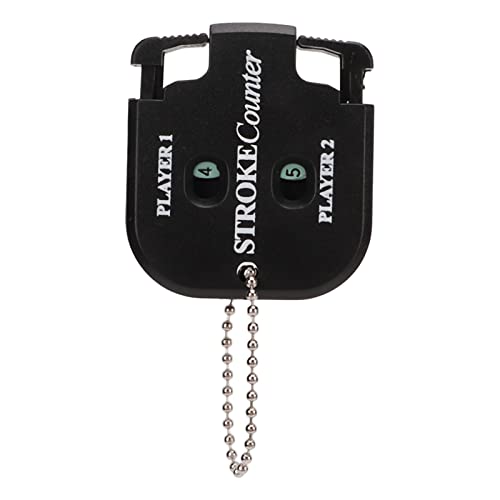 Golf Score Counter,2 Player Golf Score Stroke Counter With Keychain For Golf Training Practice Golf