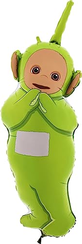 Toyland® 81cm (32") Teletubbies Green "Dipsy" Shaped Foil Balloon - Children's Party Decorations