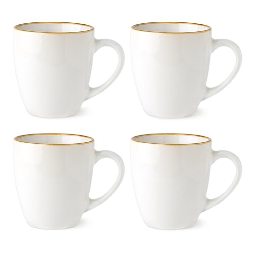 Set de 4 Mugs de Cerámica GBhome 12oz