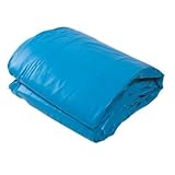 OOGarden - Liner de Piscine Hors Sol Ovale Bleu - Overlap - 720 x 375 cm, h 1.40m