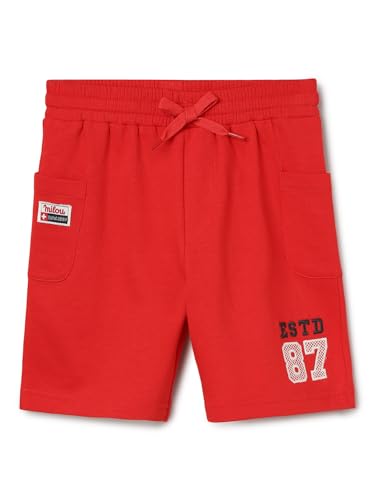 Image of Milou Girls 100% Cotton Stripes Allover Print Biowash Shorts | Soft & Breathable, Safe Dyes, Label-Free Comfort