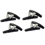 Genérico 4 Pares De Pastillas De Freno Silenciosas For Bicicleta, Accesorios De Ciclismo